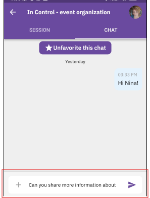 A screenshot of a chat
AI-generated content may be incorrect.
