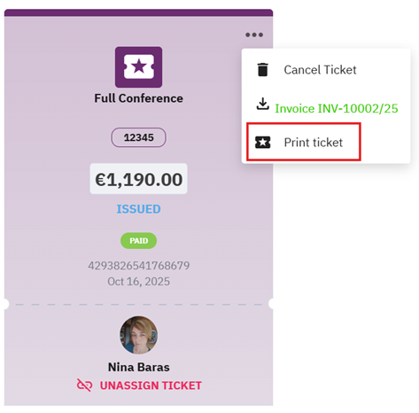 A screenshot of a ticket</p><p>AI-generated content may be incorrect.